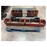 (3) Tractor Pulling Suitcase Weight Brackets