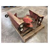Original Gold Demonstrator 656 Fenders and Panels