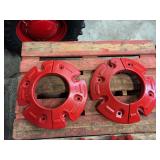 (4) International Harvester Two Piece Wheel Weights
