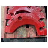 (4) International Harvester Two Piece Wheel Weight Sets