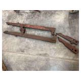 (4) International Harvester Fast-Hitch Connection Parts
