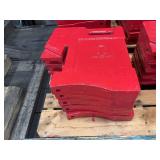 (5) International Harvester 100lbs. Small Handle Suitcase Weights