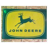 John Deere Four Legged Reflective Sign