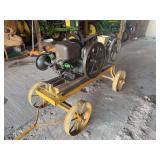 John Deere 1 1/2 Horse with Rocker Crusher and Cart