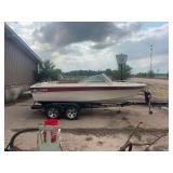 18’ Cobalt Boat and Trailer