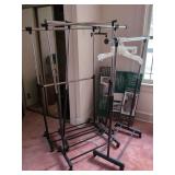 Tuscany Collection Double Curved Garment Rack
