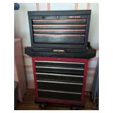 Craftsman Rolling Tool Chest with Top Chest and Wall-Mount Tool Locker