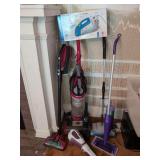Collection of Household Cleaning Appliances and Vacuums
