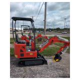 ZJG Mini Excavator ZJ-12 (RED)
