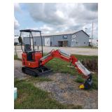 ZJG Mini Excavator ZJ-12 (RED)