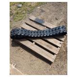 (1) ZJG Rubber Track for Mini Excavator and Skid Steer Loader