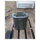 (1) 7.9 gal Gasoline Drum - Green