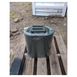 (1) 7.9 gal Gasoline Drum - Green