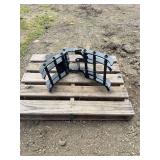 13 Wide Wood Grabber for a Mini Excavator