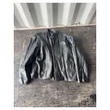 Pro-Rider Genuine Leather Motorcycle Jacket Size 52 Thinsulate Insulation