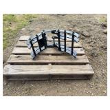 13 Wide Wood Grabber for a Mini Excavator