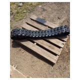 (1) ZJG Rubber Track for Mini Excavator and Skid Steer Loader