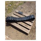(1) ZJG Rubber Track for Mini Excavator and Skid Steer Loader