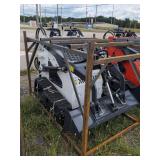 ZJG Mini Skid Steer Loader ZJ-380 (White) - 15HP