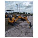 ZJG Mini Excavator ZJ-12 (Yellow)