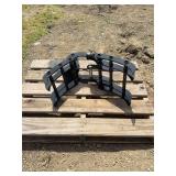 13 Wide Wood Grabber for a Mini Excavator