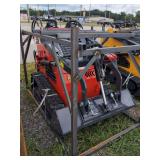 ZJG Mini Skid Steer Loader ZJ-380 (RED) - 15HP