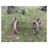 Steel Wheels and Axles