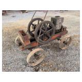 Waterloo Boy 1 3/4 Horse Hit and Miss Engine with Cart