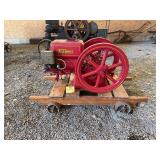 Economy 2 Horse Hit and Miss Engine and Cart