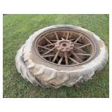 (2) Tires and Cut Off Wheels