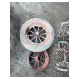 (2) John Deere Wheels