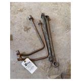 (4) John Deere Two Cylinder Wheel Wrenches