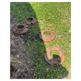 (4) F&H Wheel Weights