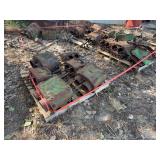 John Deere Two Cylinder Engine Blocks, Heads, and Lawn and Garden Front PTO Assembly