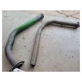 (2) John Deere Lower Exhaust Pipes