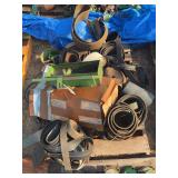 Tractor Toolbox, Pulleys, and Belts