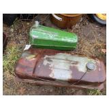 (2) John Deere Two Cylinder Fuel Tanks