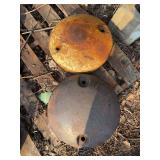 (2) John Deere Model M Wheel Weights