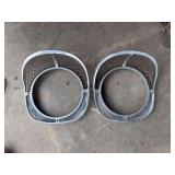 1957 Chevy Light Bezels