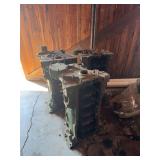 (2) John Deere 466 Blocks and (1) 404 Block