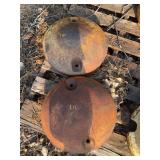 (2) John Deere Model M Wheel Weights