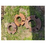 (3) John Deere Wheel Weights