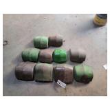 (10) John Deere Letter Series Noses