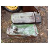 (2) John Deere Two Cylinder Fuel Tanks