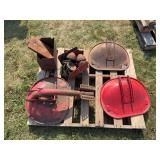 Farmall Seat Pans, Battery Box, PTO Shield, and Lights