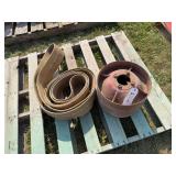 International Harvester Steel Belt Pulley and Endless Belt