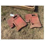 (2) International Harvester Style Suitcase Weights