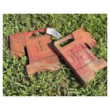 (2) International Harvester Suitcase Weights