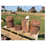 (3) IHC Planter Boxes and Planter Meter Plates