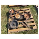 (4) Cultivator Wheels